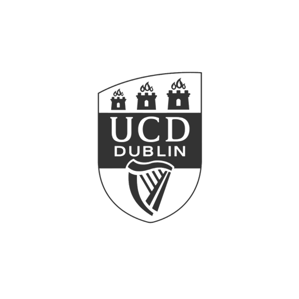 University College Dublin crest (grey) 