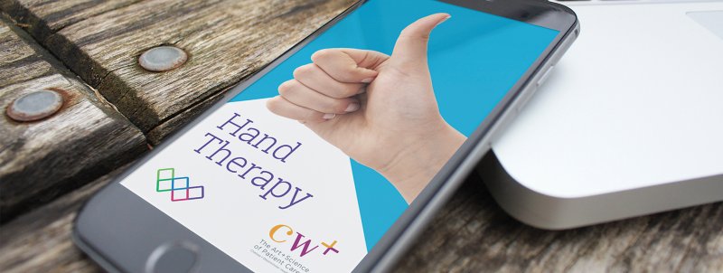 Hand therapy app improves patient experience
