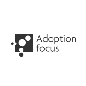 Adoption Focus logo in grey