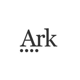 Logo for Ark Schools in grey