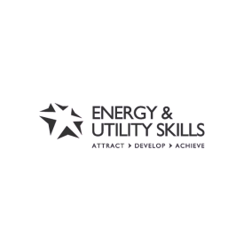 Energy and Utility Skills logo (grey)