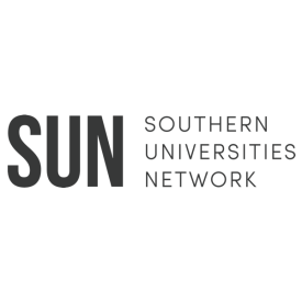 Southern Universities Network (SUN) logo in grey